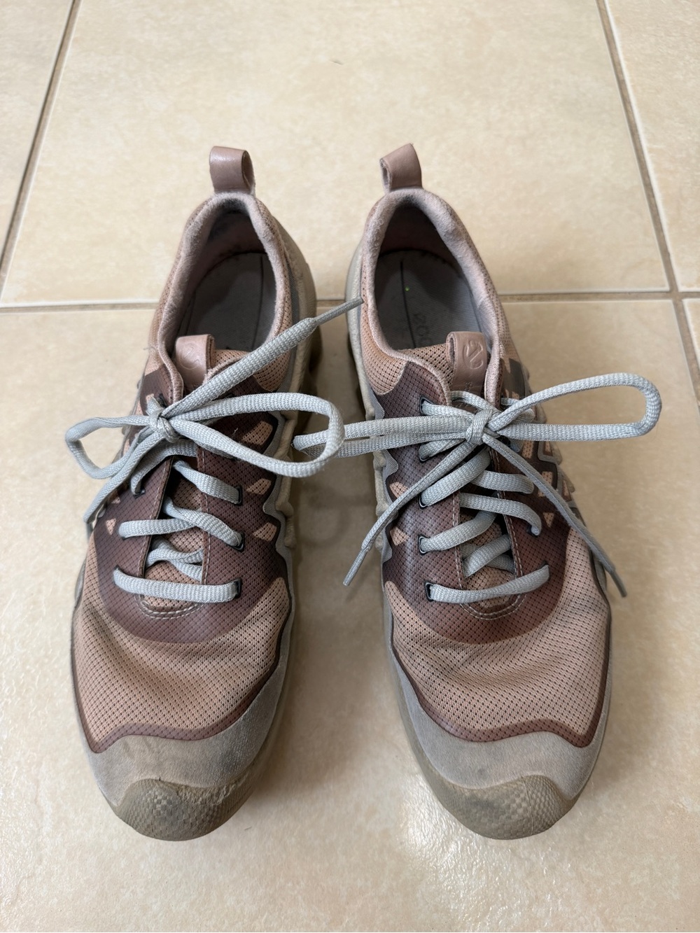 Ecco Biom Phorene Brown/Beige/Cream Women’s US9 EU40 Sneakers Shoes